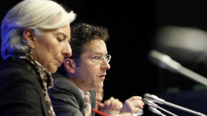 Christine Lagarde in Jeroen Dijsselbloem