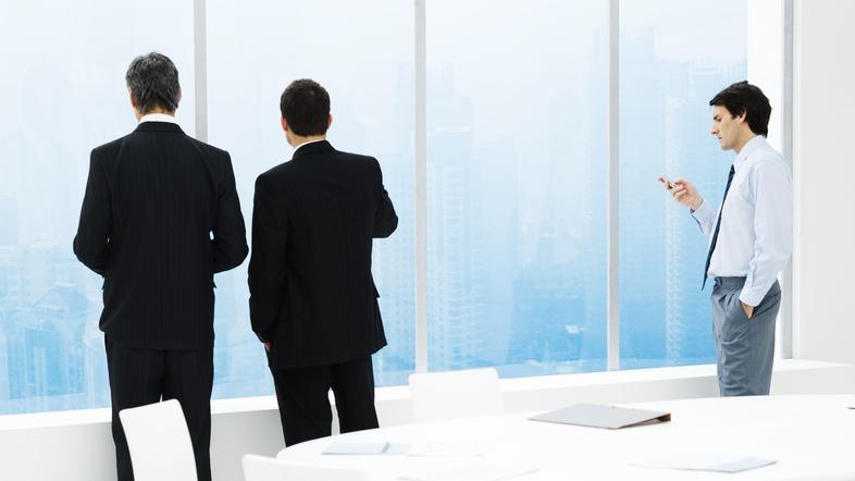 poslovnež, pisarna, telefon