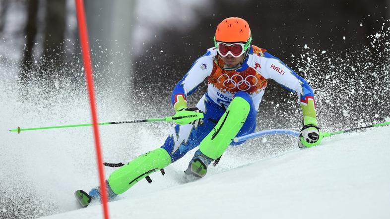 mitja valenčič slalom olimpijske igre soči