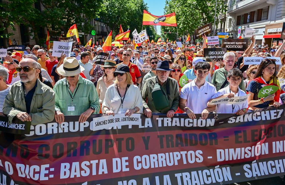 Protest v Španiji | Avtor: Profimedia