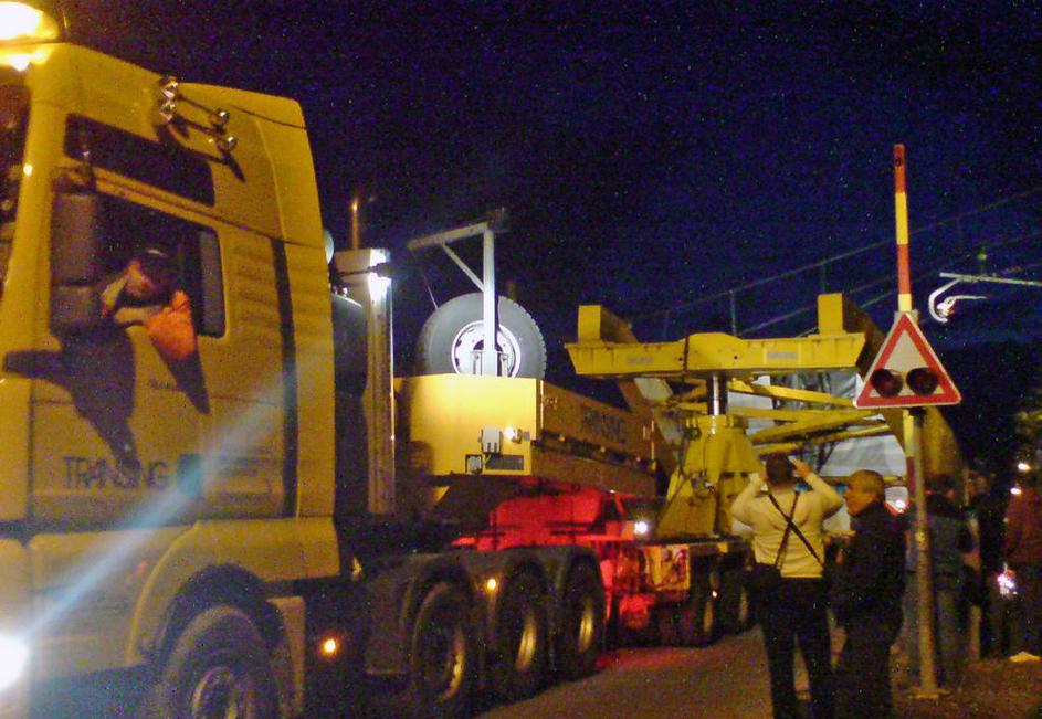 Tovor je varno prispel na cilj. (Foto: Dona Pavlovič)