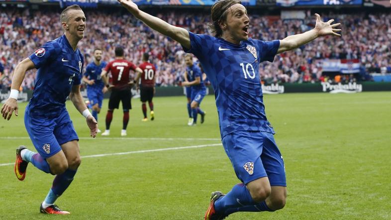 Luka Modrić Hrvaška Turčija Euro 2016