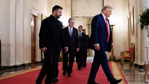 Donald Trump Volodimir Zelenski Keir Starmer