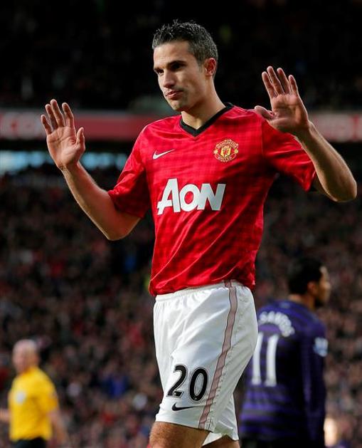 manchester united arsenal robin van persie