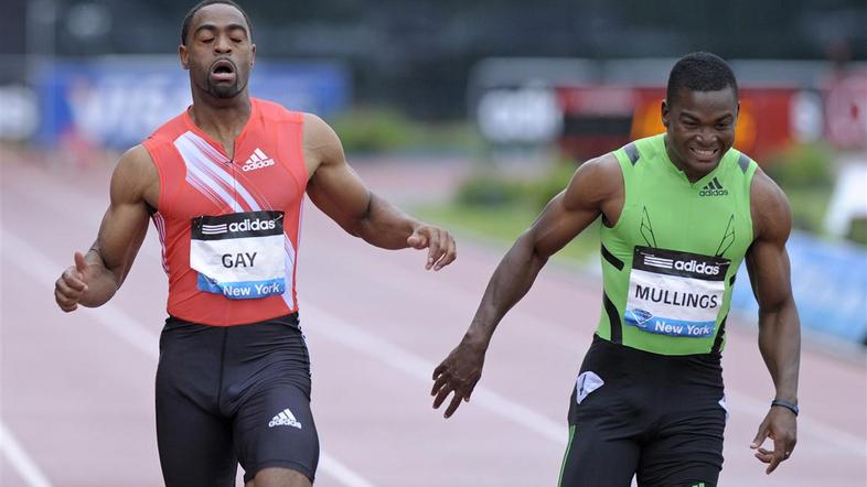 Steve Mullings (desno) je boter Gayevega poraza. (Foto: EPA)