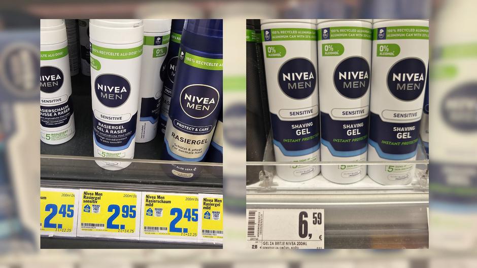 nivea gel za britje sensitive cena nemčija slovenija spar mercator dm | Avtor: 