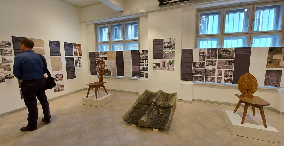 Plečnik na Gorenjskem, razstava ZVKDS Kranj | Avtor: M. Ha.