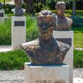 Titov park v Pulju kamor je mladenič položil venec