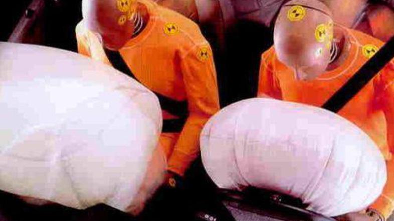 Za vgradnjo zračnih blazin je zaslužen Mercedes.