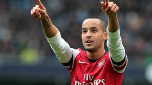Walcott Manchester City Arsenal Premier League Anglija liga prvenstvo