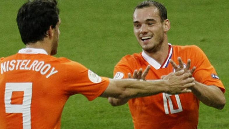 Realova naveza Wesley Sneijder – Ruud Van Nistelrooy je Italijanom zabila kar dv