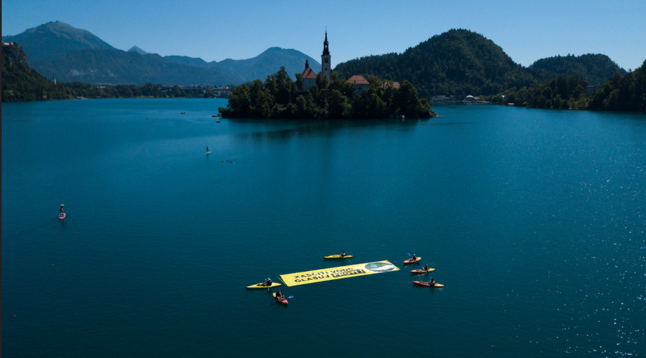 Bled, Greenpeace