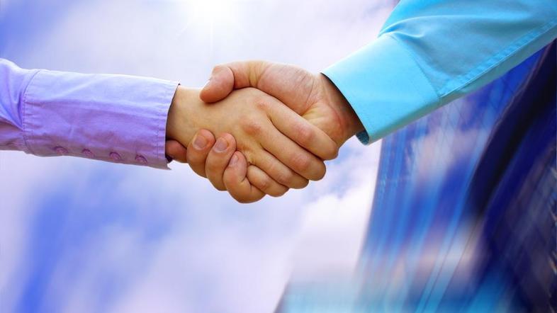 Z rokovanjem pokažemo svoj značaj, profesionalnost in samozavest. (Foto: Shutter