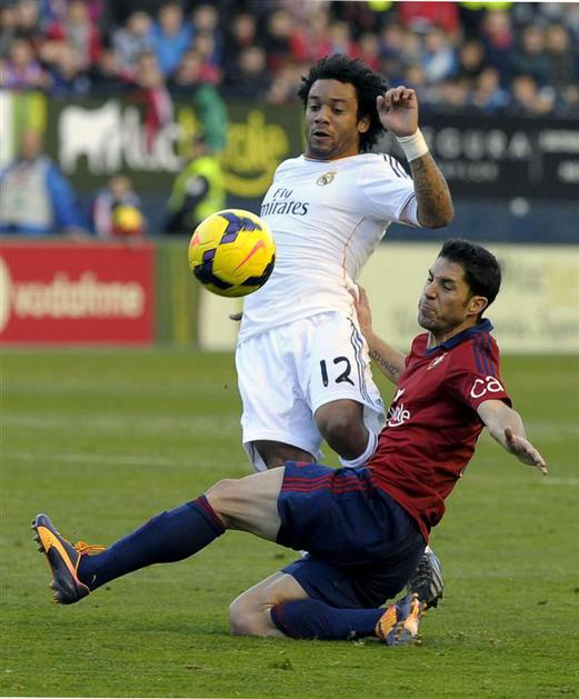 Marcelo Vieira Osasuna Pamplona Real Madrid Liga BBVA Španija prvenstvo