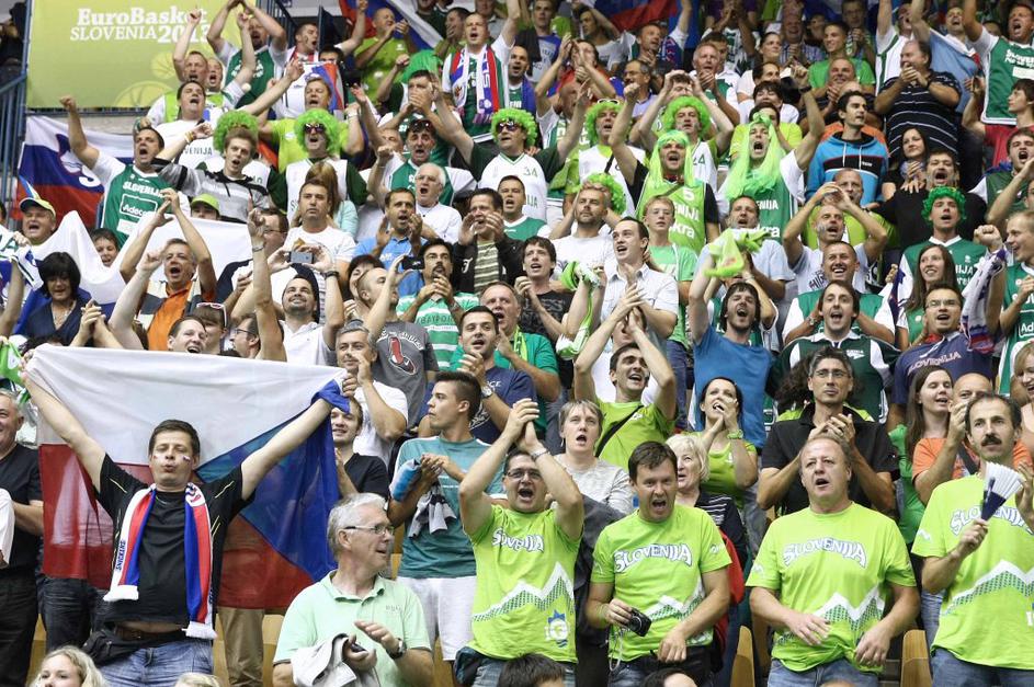 Navijači na Eurobasketu