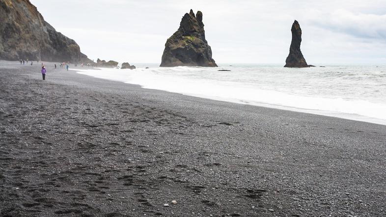 Takšna je bila plaža Reynisfjara prej