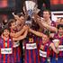 Med košarkarji Barcelone, ki so v nedeljo osvojili Evroligo, sta bila tudi dva S