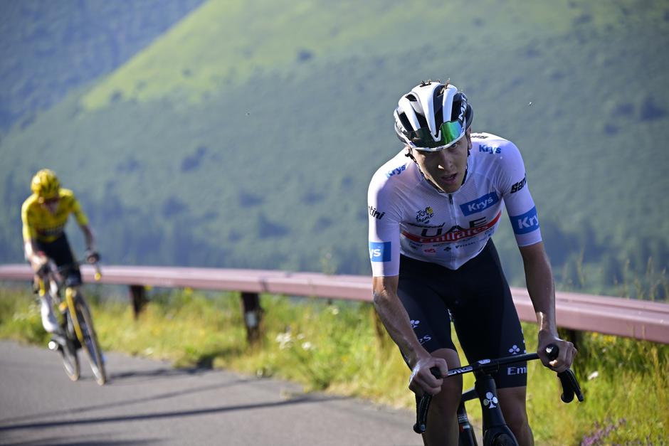 Tadej Pogačar in Jonas Vingegaard | Avtor: Epa