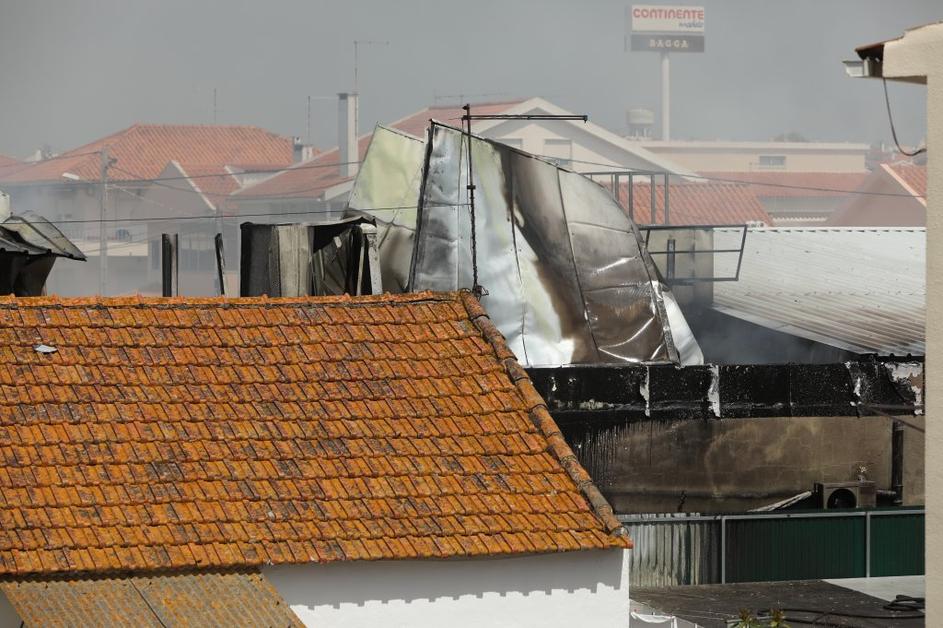 Strmoglavljenje letala na Portugalskem