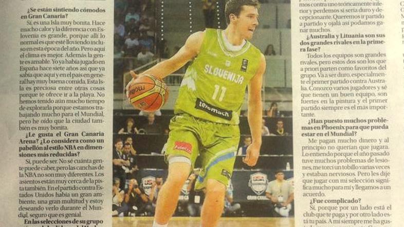 Goran Dragić, Las Palmas