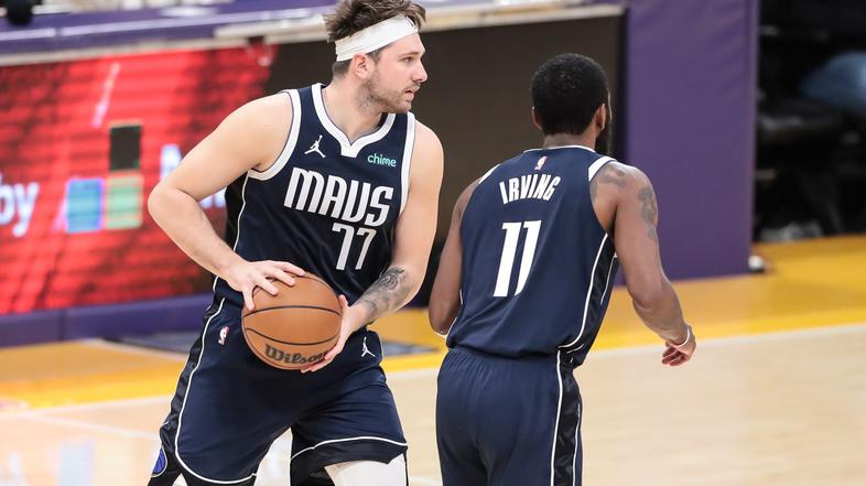 Luka Dončić in Kyrie Irving