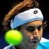 Roger Federer : David Ferrer 6:1, 6:4