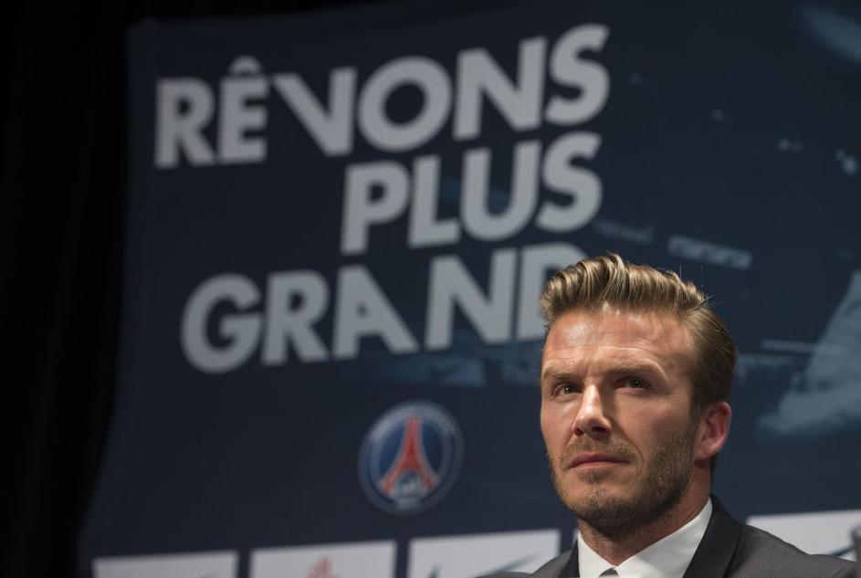 david beckham psg