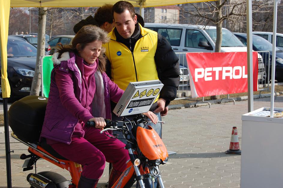 3. krog tekmovanja za najbolj Varčnega voznika v Celju.