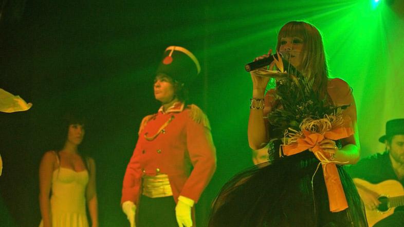 Rebekinega koncerta so se med drugimi udeležili Jasna Kuljaj, Marko Vozelj, Mira