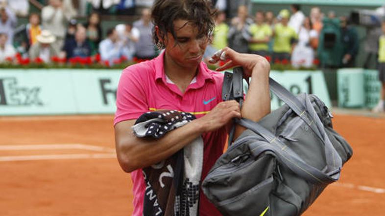 Rafael Nadal ni prvi favorit, ki je predčasno pospravil torbe.