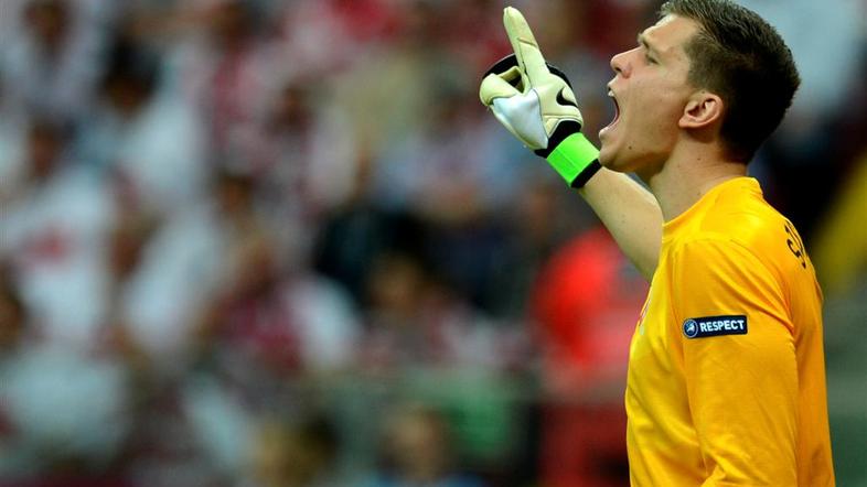 Szczesny Poljska Grčija otvoritvena tekma Varšava stadion Euro 2012