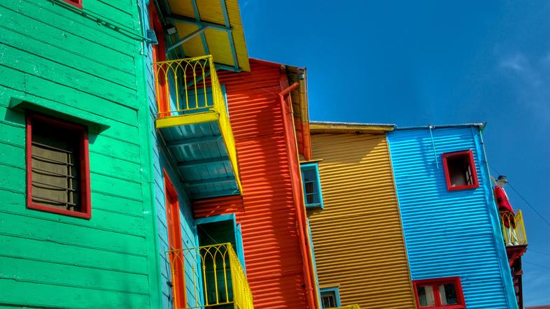 Četrt La Boca, Buenos Aires, Argentina