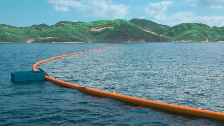 "Pasivni" odstranjevalec oceanskih smeti