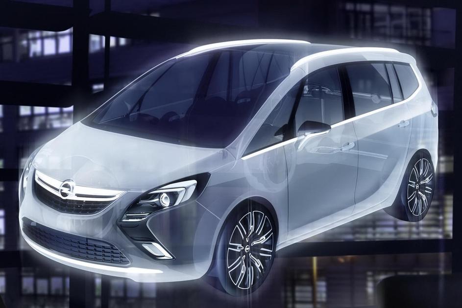 Opel zafira tourer concept