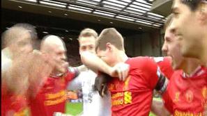 Gerrard Mignolet Škrtel Liverpool Manchester City Premier League Anglija liga pr