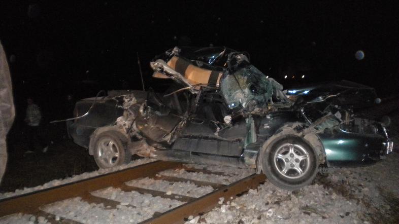 V nesreči je bila ena oseba poškodovana. (Foto: PGE Celje)