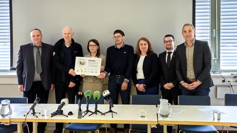 podpis zaveze Pivovarna Laško Union Planinska zveza Slovenije