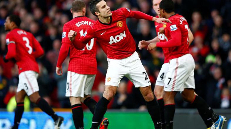 premier liga manchester united sunderland van persie rooney evra