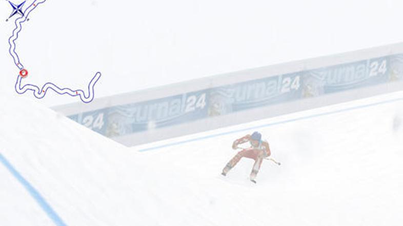 Brüggli S je v oblačnem in sneženem vremenu še bolj zahrbten.