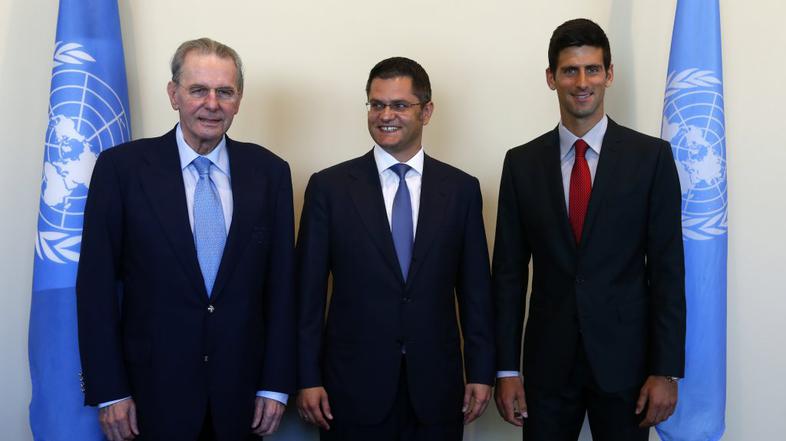 Jacques Rogge Vuk Jeremić Novak Đoković dan športa ZN