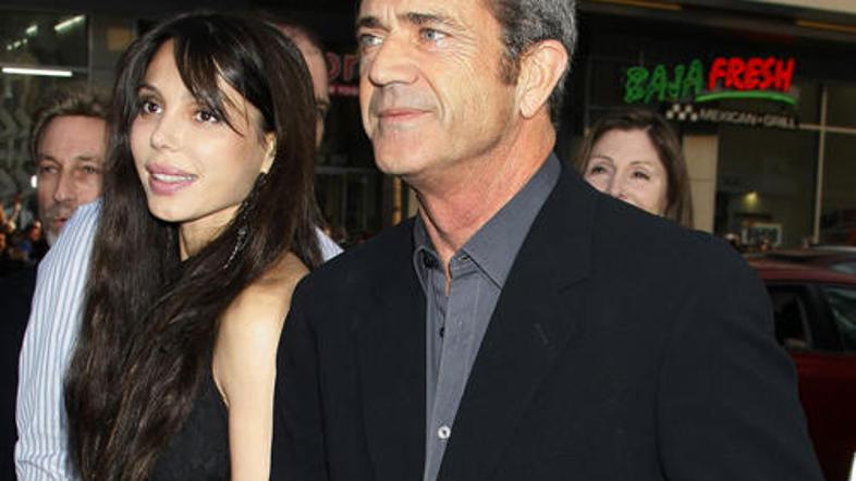 Oksane Grigorjeva in Mel Gibson