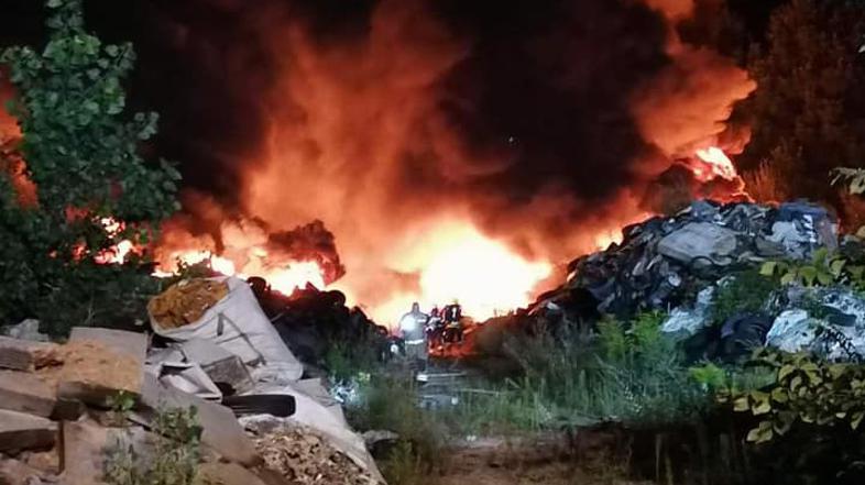 požar ljubljana cesta dveh cesarjev