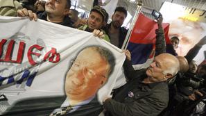 Sprejem Vojislava Šešlja