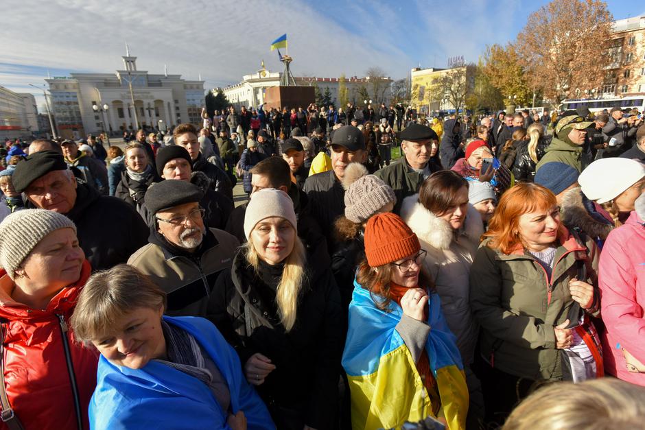 Volodimir Zelenski Herson | Avtor: Epa