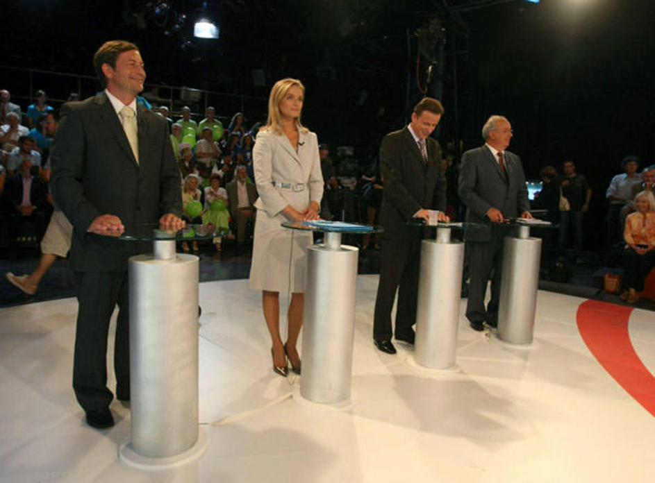 Prvaki strank so še zadnjič pred volitvami vsi skupaj nastopili pred kamerami ko