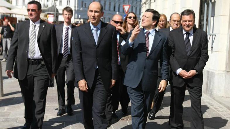 Janša in Barroso