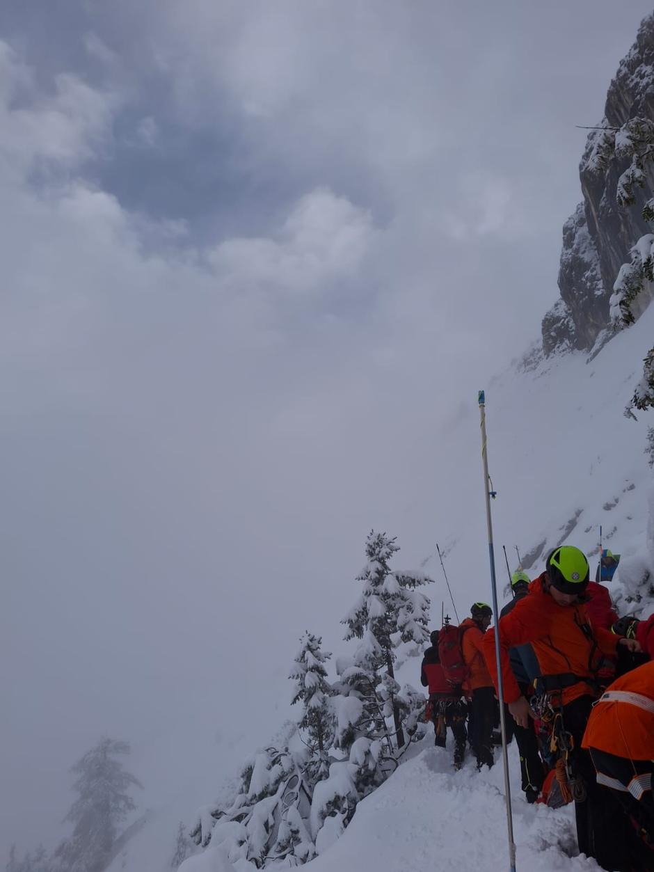 reševanje pod Toscem | Avtor: Gorska reševalna zveza Slovenije
