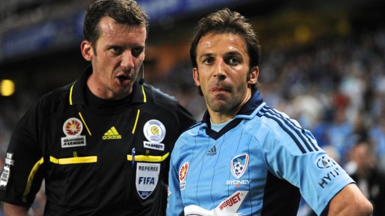 Del Piero sodnik Sydney FC Adelaide Avstralija avstralska liga prvenstvo