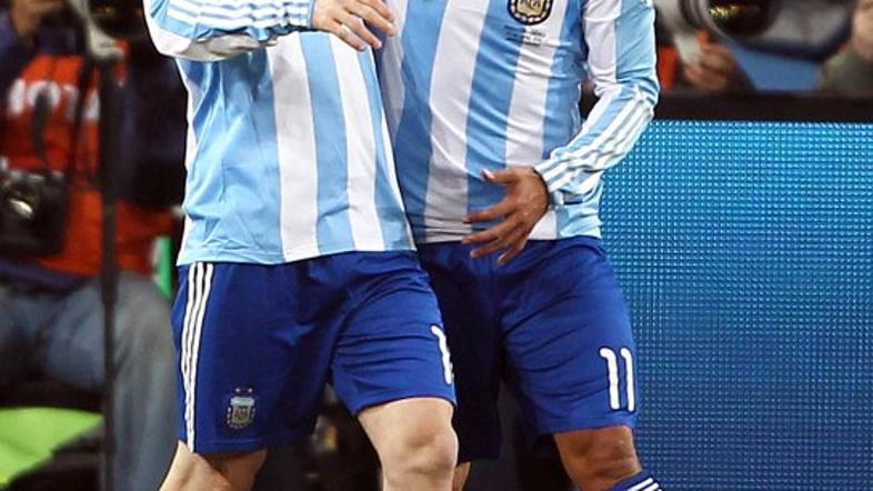 messi tevez