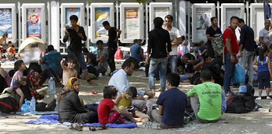 Begunci | Avtor: EPA